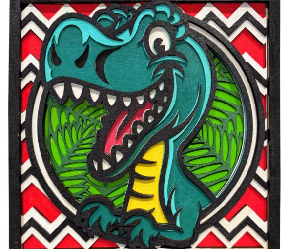 LESENA UMETNOST - Dinozaver