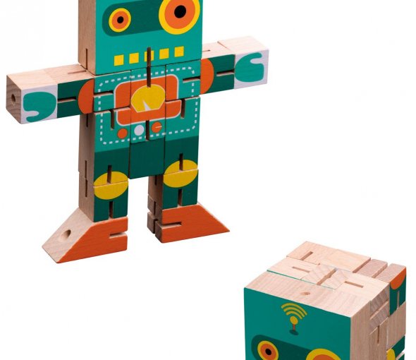 Sestavljanka Robot kocka